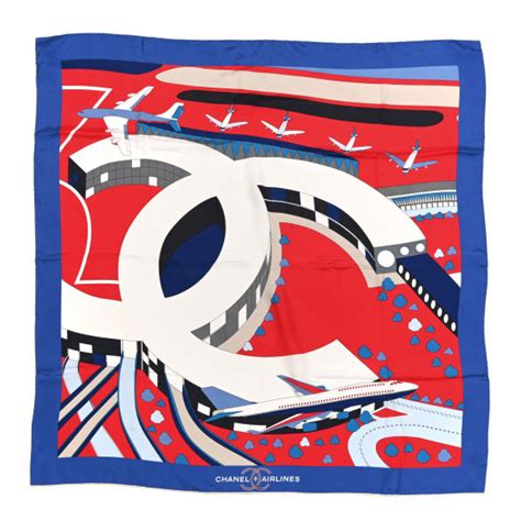 chanel airplane scarf|Chanel scarf men.